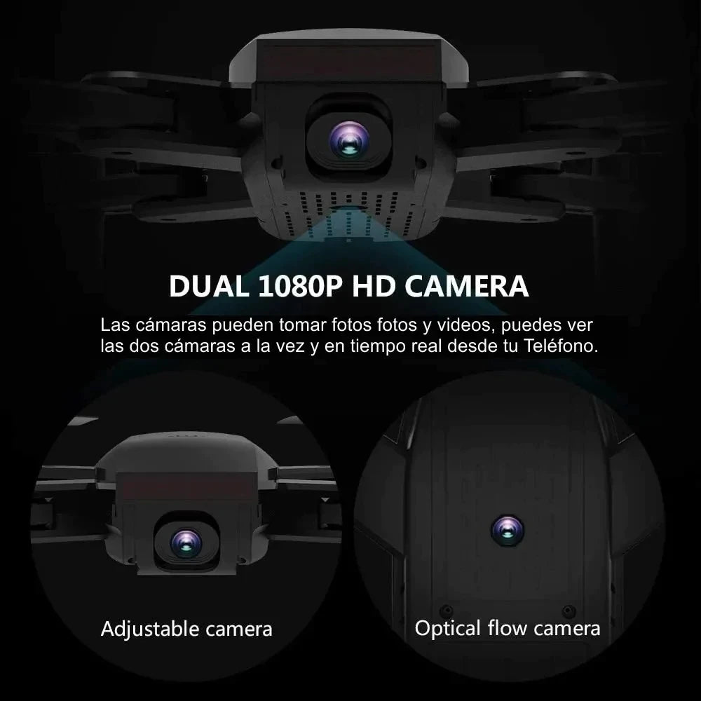 Drone Dm107s Plegable Doble Camara Wifi